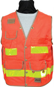 Picture of Seco Heavy-Duty Safety Utility Vest 8067