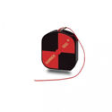 Picture of SitePro Gammon Reel 12-ft (3.6m) Fluorescent Red Cord, Construction Hi-Vis Black/Orange Target  15-012B