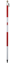 Picture of Seco 8.5 ft QLV Pole with Adjustable Tip - Red and White - 5801-10