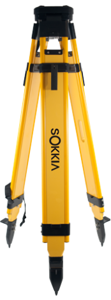 Picture of Sokkia Wood Tripod Dual Clamp w/ Tool Clamp - 724252