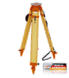 Picture of Nedo Surveyors Grade Wooden Tripod with Quick Clamp - 809500