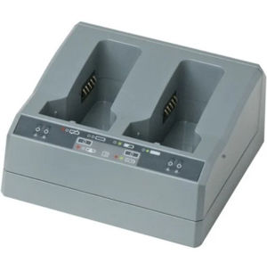 Picture of Spectra Precision Dual Battery Charger with Power Supply and Battery Inserts w/o Power Cord (101070-00-SPN)